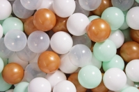 MeowBaby Ballset 200 Bälle 7 cm Set zum selber Gestalten nach Wunsch