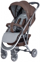 FreeON Buggy LUX regular brown | Gestell silber