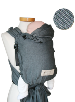 Storchenwiege Babytrage BabyCarrier graphit