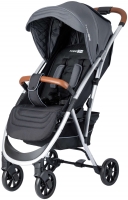 FreeON Buggy LUX premium dark grey | Gestell silber