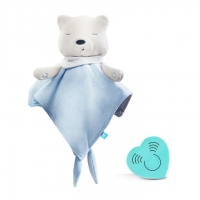 myHummy Baby Einschlafhilfe Doudou blau mit Schlafsensor