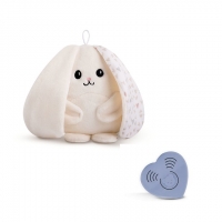 myhummy Baby Einschlafhilfe Häschen Premium Plus ecru