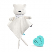 myHummy Baby Einschlafhilfe Doudou écru mit Schlafsensor