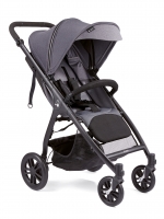 Gesslein Buggy Smiloo Happy grey melange | Gestell schwarz