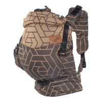 SCHMUSEWOLKE Babytrage Comfort Graphic Copper Modal | ab Geburt