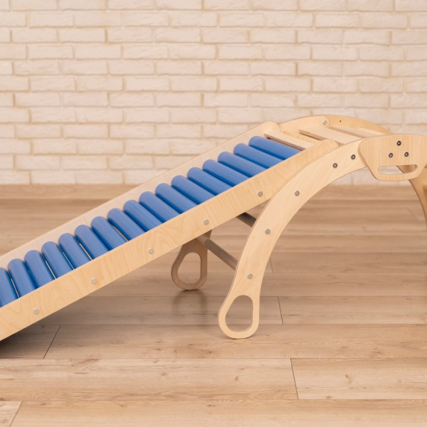 Design4Kids 2-in-1 Montessori Kletterset Kletterbogen L mit Rollenrutsche M
