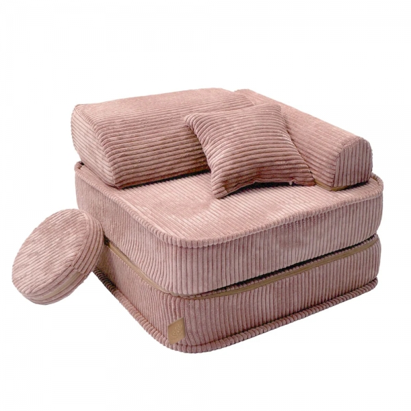 Meowbaby Kinder-Spiel-Sessel Ästhetik - powder pink