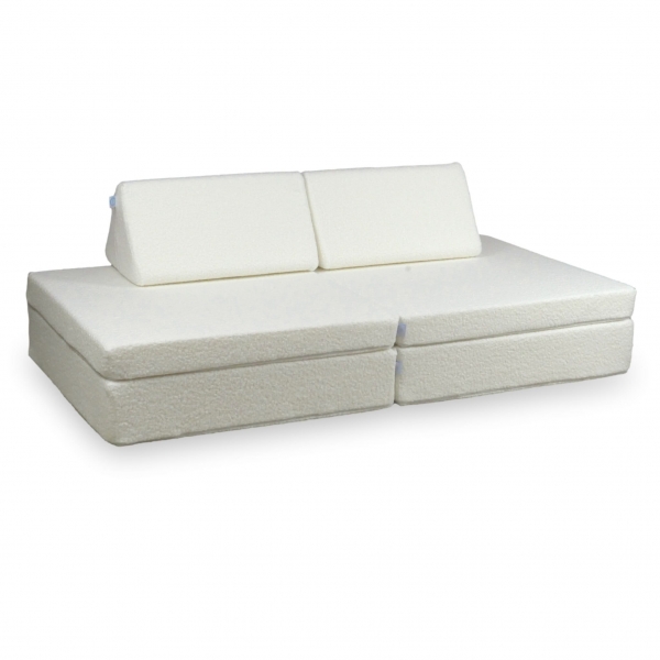 MiMii Spielsofa Classic Boucle - creamy white