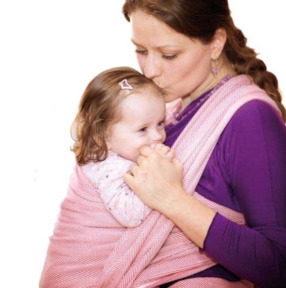 Didymos Babytragetuch Lisca Himbeer Gr.8