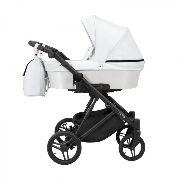 KUNERT Kombikinderwagen LAZZIO Premium Velvet Eco 16 - schneeweiß
