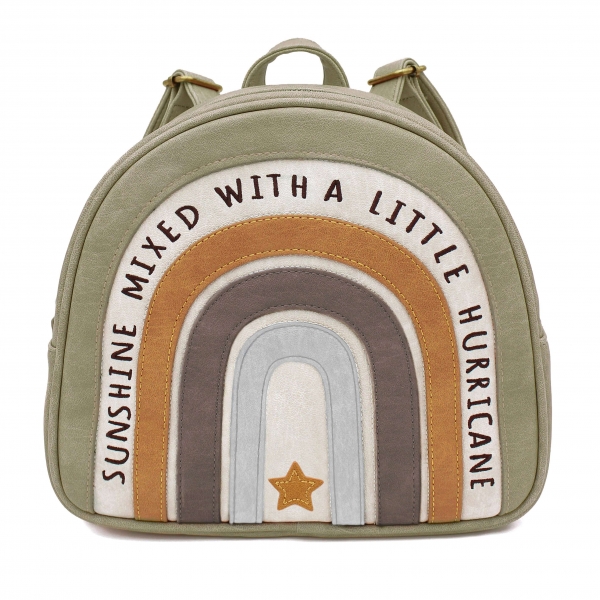 Little Who großer Kinderrucksack Regenbogen Boho