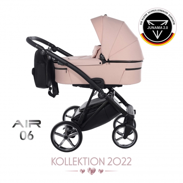JUNAMA Kombi Kinderwagen AIR 2.0 06 - rose