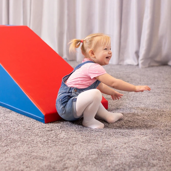 IGLU Softbausteine Spielset Mega Fun Slider - blau/rot