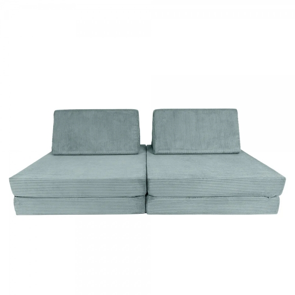 Design4Kids Spielsofa Cord Mini Grande Classic - cozy mint