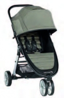 Kinderwagen Baby Jogger City Mini 2 - 3 Rad Sepia