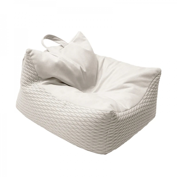 MeowBaby Sitzsack Dune eckig - ivory