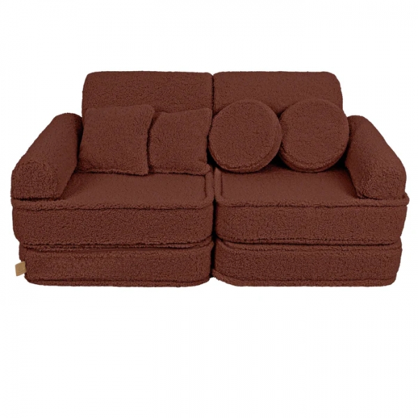 MeowBaby Spielsofa Mini Plus Bearly - braun