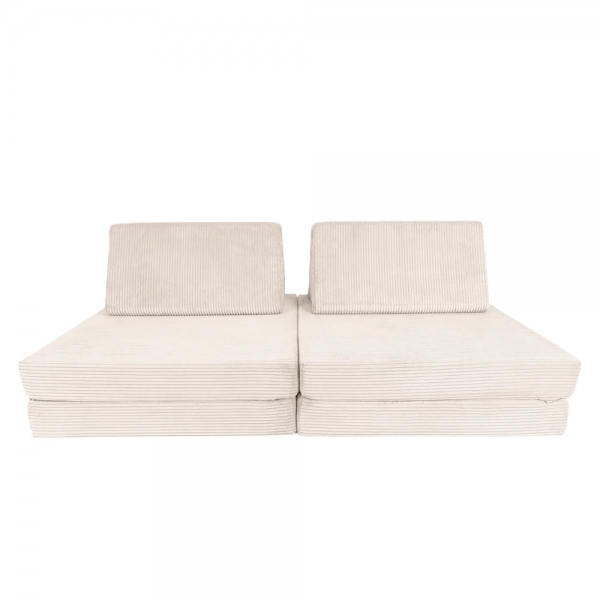 Design4Kids Spielsofa Cord Mini Grande Classic - vanilla beige