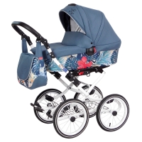 ZEKIWA Kombikinderwagen Luxus complete inkl. Wickeltasche, Tropic