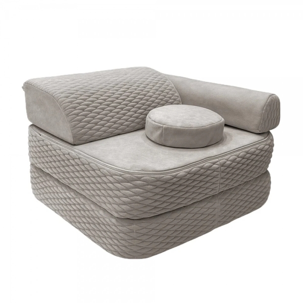 Meowbaby Kinder-Spiel-Sessel Dune - stone grey