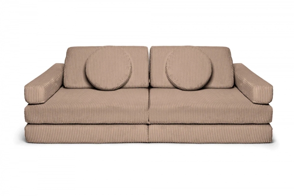 SHAPPY Spielsofa Pure Corduroy - Chocolate