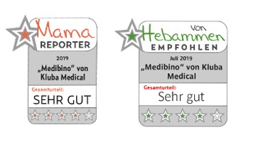 Medibino von Hebammen empfohlen