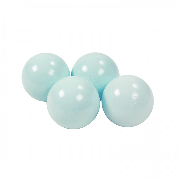 MeowBaby Ballset 50 Bälle 7 cm - blaugrün