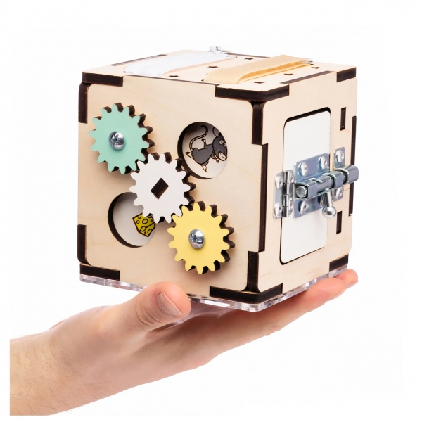 BusyKids BusyBoard - Montessori kreativer Würfel