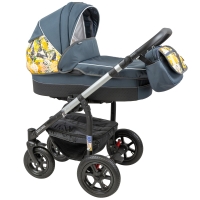 ZEKIWA Kombikinderwagen Saturn Premium inkl. Wickeltasche Farbmix