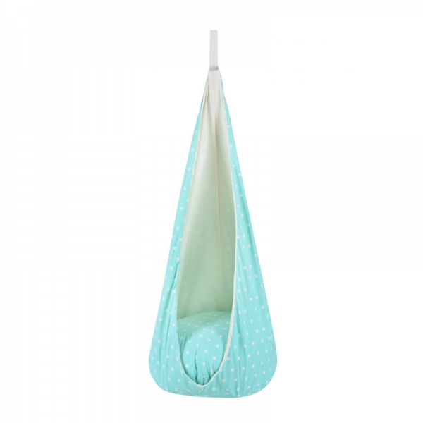Design4Kids Hängesessel Cocoon Cloudy King Standard - blau