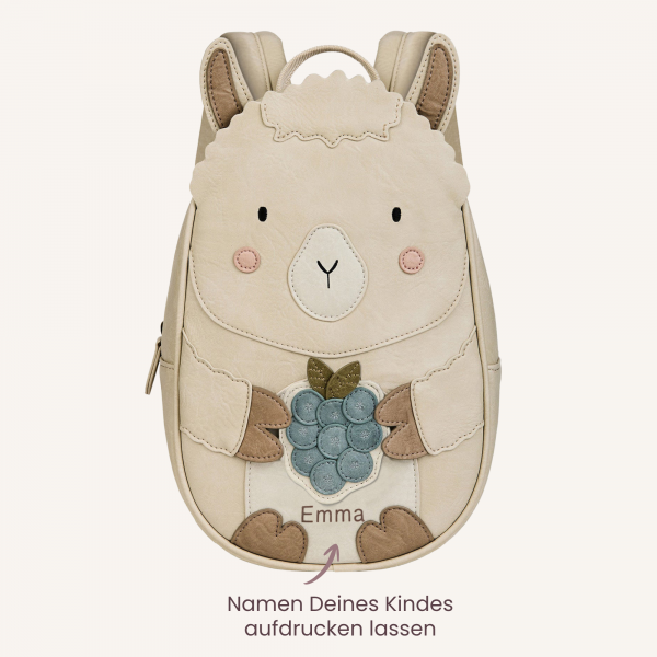 Little Who großer Kinderrucksack Alpaka Lille