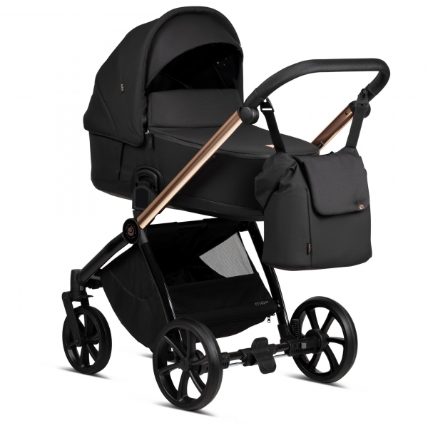 TUTIS Kombikinderwagen MIO Plus Thermo Black Edition - Rose Gold