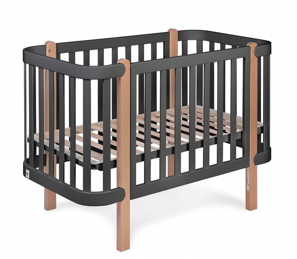 YappyKids Babybett YappyÉtude 60x120 cm - Anthracite
