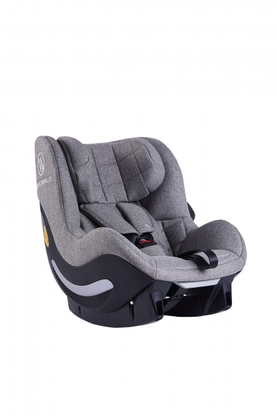 Avionaut Kindersitz/Reboarder AeroFix 2.0, ab 6-8 Monate - Grey Melange