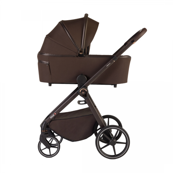 DADA Prams Kombikinderwagen Flux - chocolate