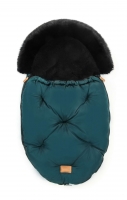 FLOO FOR BABY Winterfußsack Alaska 0+ | Grün/Schwarz