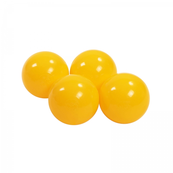 MeowBaby Ballset 50 Bälle 7 cm - gelb