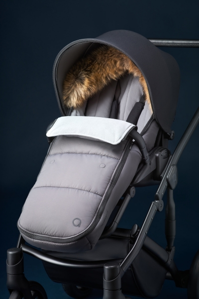 ANEX Baby Winterfußsack HUG 6+ | dark gray