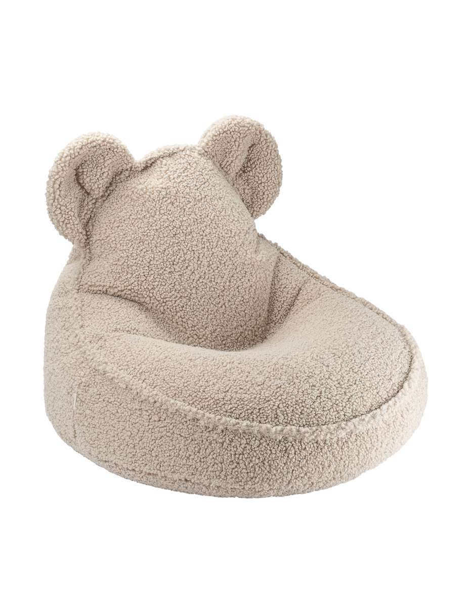 Die Beige | WIGIWAMA Schnullerbacke | Bär kleine Teddy Sitzsack