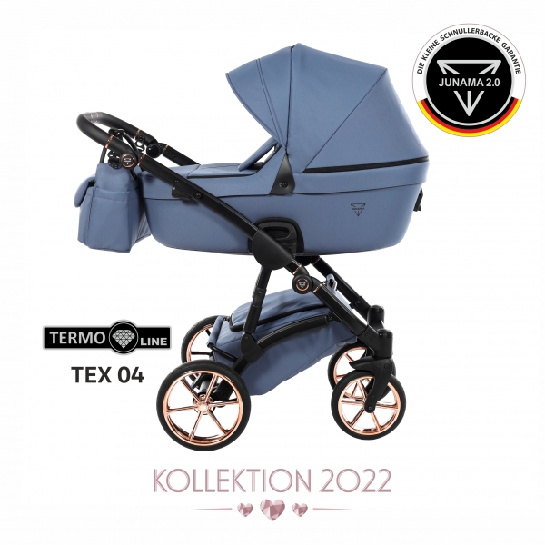 JUNAMA Kombi Kinderwagen Termo Line Tex dark blue