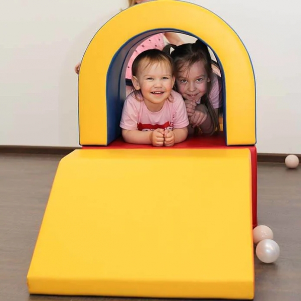 IGLU Softbausteine Spielset Tunnel - Multicolor