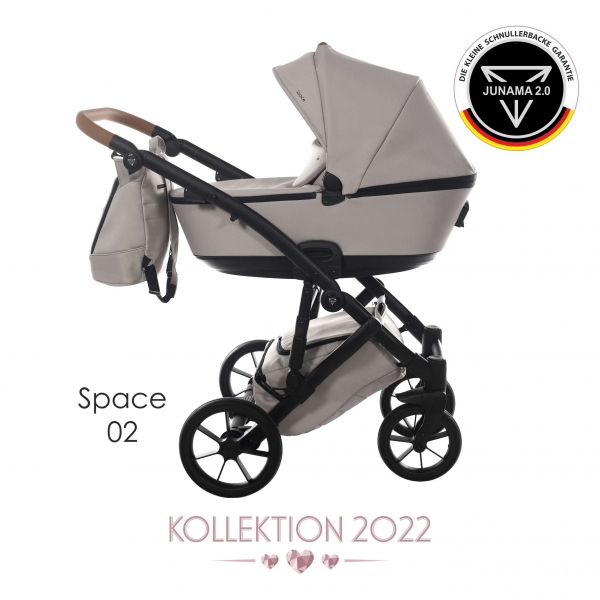 JUNAMA Kombi Kinderwagen Space 02 | beige