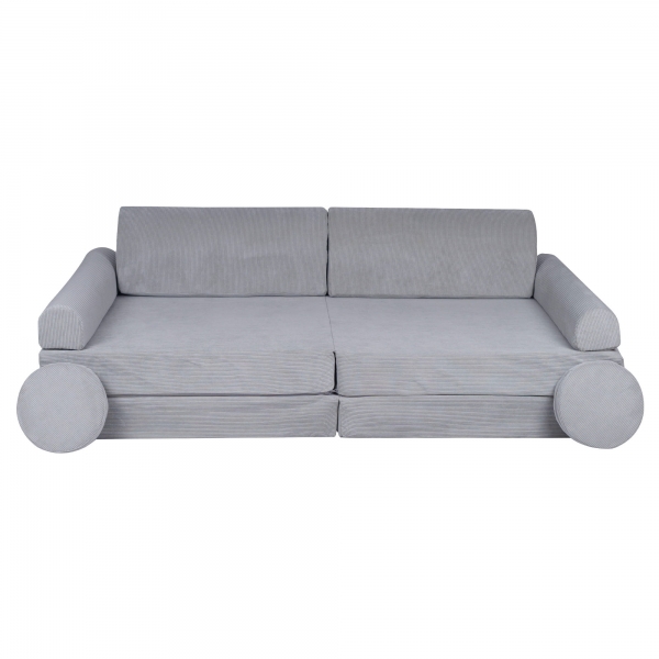 MeowBaby Spielsofa Cord Premium - grau