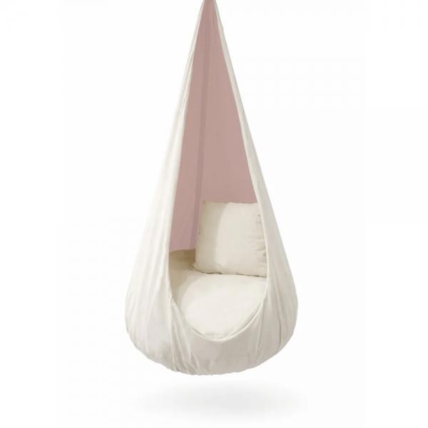 Design4Kids XXL Hängesessel Cocoon - Marshmallow - hellpink