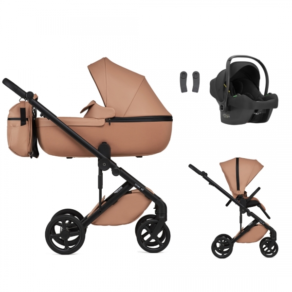 ANEX Baby Kombikinderwagen 3 in 1 Eli Fantasy