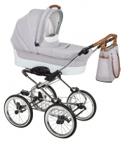 Navington Retro Kombi-Kinderwagen Caravel Maui inkl. Wickeltasche