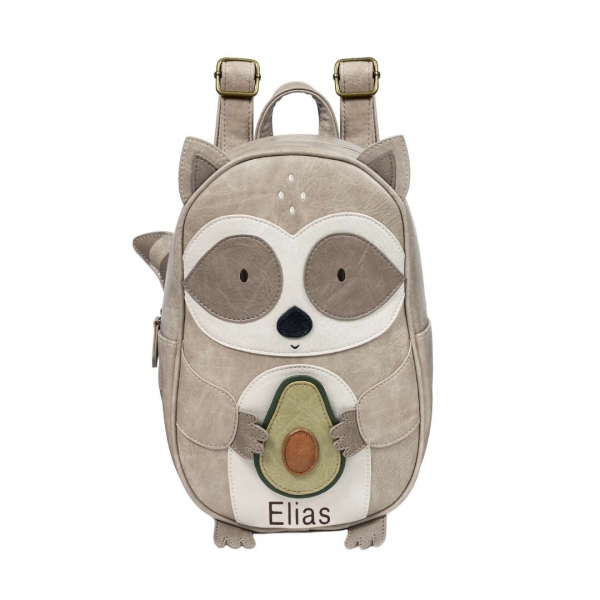 Little Who großer Kinderrucksack Waschbär Waldemar