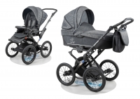 ZEKIWA Retro Kombikinderwagen Touring Premium Graphit