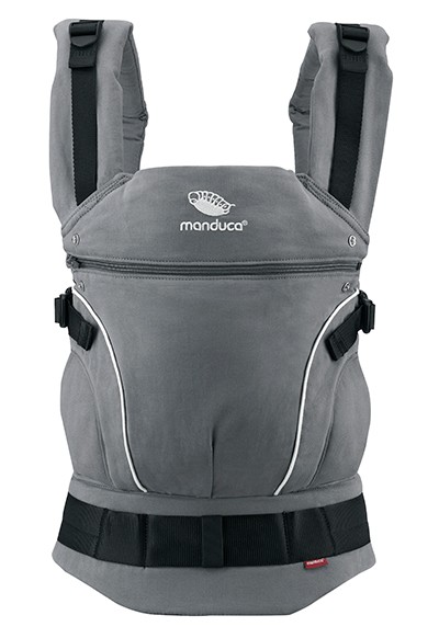 manduca Babytrage First Pure Cotton Dark Grey
