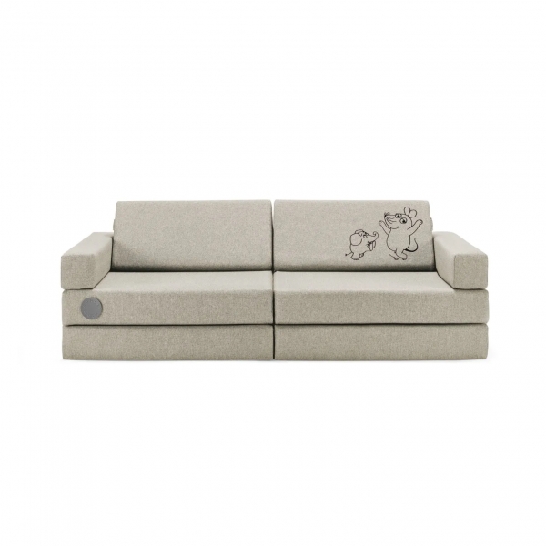 Wonderwuzz Spielsofa OH SO SOFY Classic "Die Maus Edition" Beigemarie